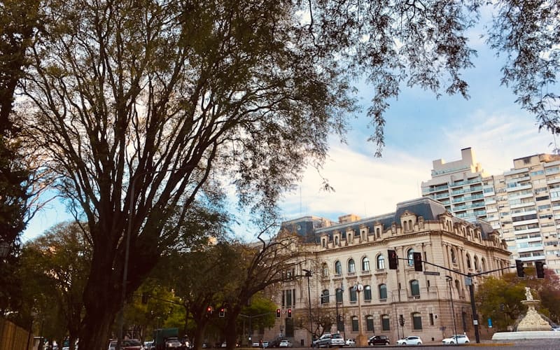 Rosario, Argentine quartier de vie nocturne adulte la nuit